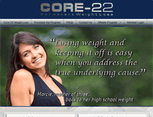 Tablet Screenshot of core-22.com